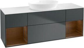 V&B Waschtischunterschrank Finion in Lackoptik, Breite: 160 cm, Tiefe: 50,1 cm, Höhe: 50,1 cm - Bild 1