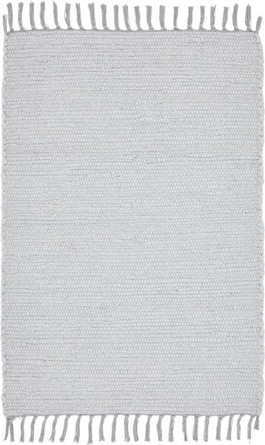 Mömax Fleckerlteppich Julia 1 in Silber/Grau, B/H: 60 x 90 cm - Bild 1