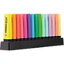 STABILO Textmarker BOSS ORIGINAL Multicolor Set mit 15 Stück und Chisel-Spitze - Bild 3