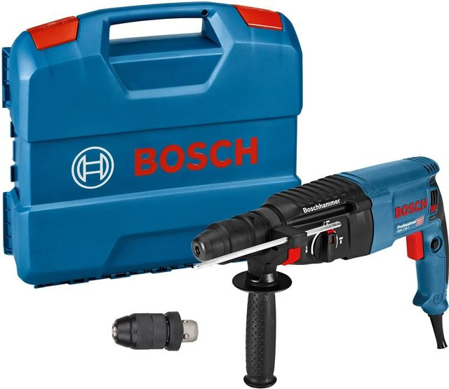 Bosch Professional Bohrhammer GBH 2-26 F mit SDS-plus, 830 W und 2,7 Joules in Blau/Schwarz - Bild 4
