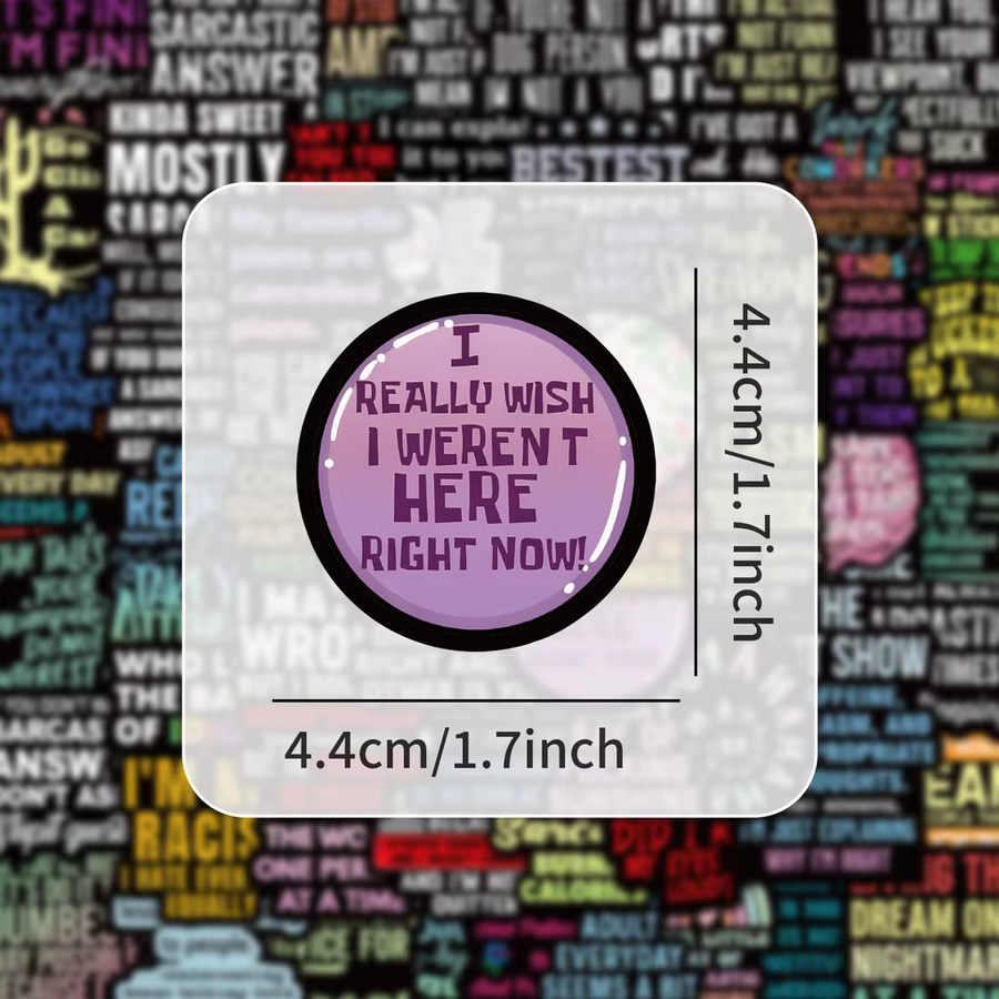 102 Stück englische Aufkleber mit motivierenden Zitaten für dein Tagebuch oder deine Handyhülle, Multicolor, Papery Pop Store - Bild 6
