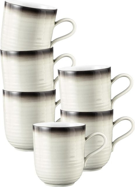 Seltmann Weiden Kaffeebecher Terra Corso 6er Set, Mehrfarbig, 400 ml - Bild 1