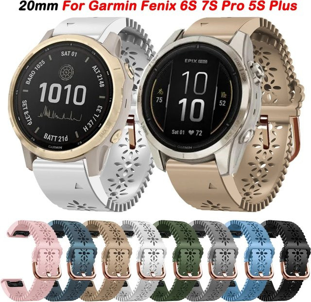 Uhrenarmband Silikon, 20 mm, Unisex - Bild 1