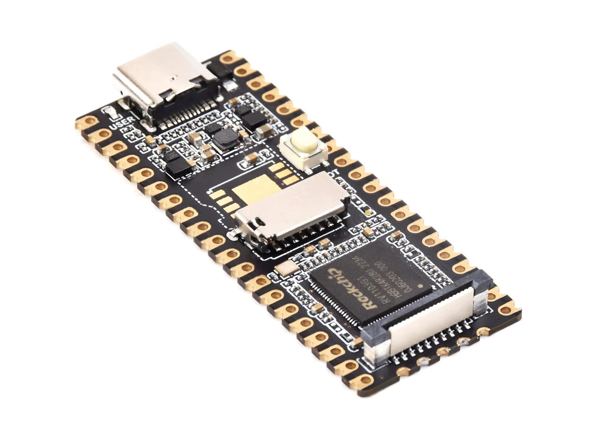 LuckFox Pico RV1103 Linux Mikro-Entwicklungsboard mit ARM Cortex-A7, RISC-V MCU, NPU und ISP Prozessor in Schwarz - Bild 2