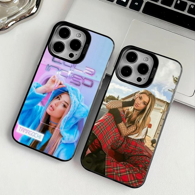 Sänger L-Lola Handyhülle für iPhone 17 16 15 14 13 12 11 Pro Max Air in Mehrfarbig Matt Laser Metallic Aurora - Bild 1