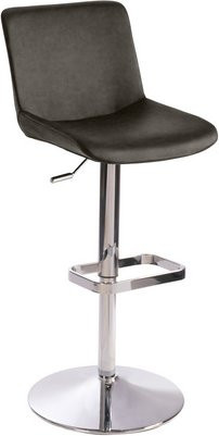 Mayer Sitzmöbel Barhocker 1235G in Braun, höhenverstellbar, Kunstleder, Breite: 44 cm - Bild 1