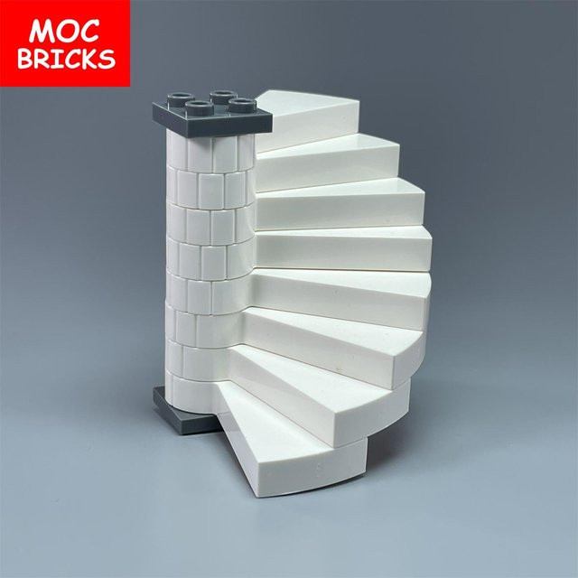 Yiran toy Stadt Burg Treppen Wendeltreppe Konstruktionssteine, ab 6 Jahren - Bild 1