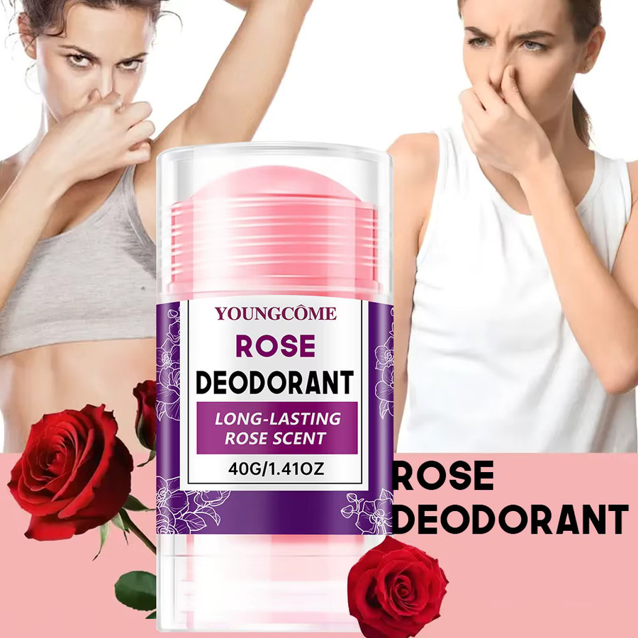 YOUNGCOME Deodorant Stick, Rose, Blumig, Unisex - Bild 2