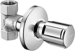 Schell Unterputz-Ventil mit Abspül- und Rücklauf Funktion, G 1/2 IG, DN 15, Chrom - Bild 1
