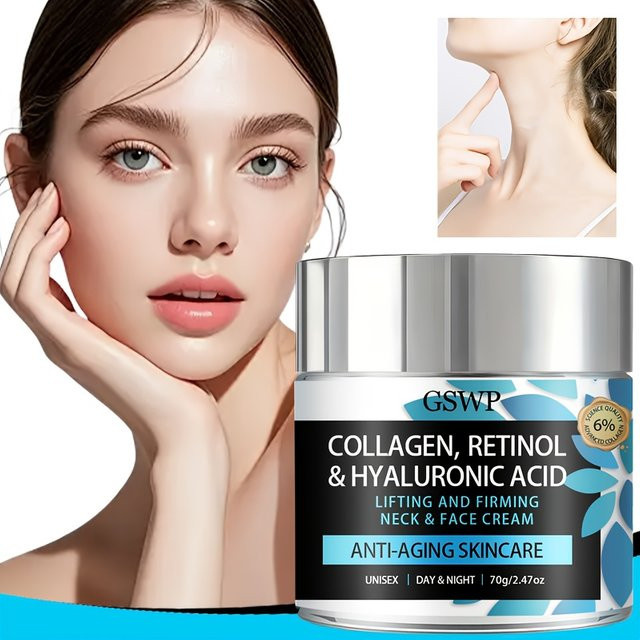 GSWP Hals- und Gesichtsstraffungscreme, Anti-Aging Hautpflege - Bild 1