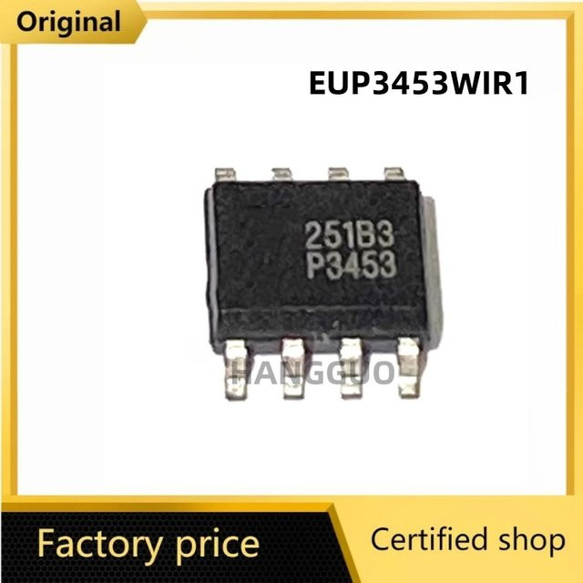 5 bis 10 Stück EUP3453 SOP-8 Chipsatz in Schwarz - Bild 1