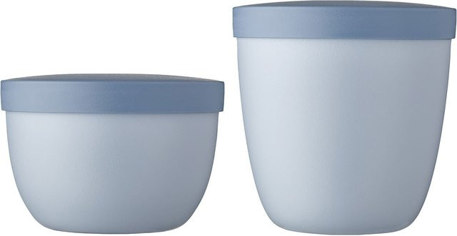 Mepal Snackpots Ellipse 2er Set blau, auslaufsicher, 350 ml und 500 ml - Bild 1