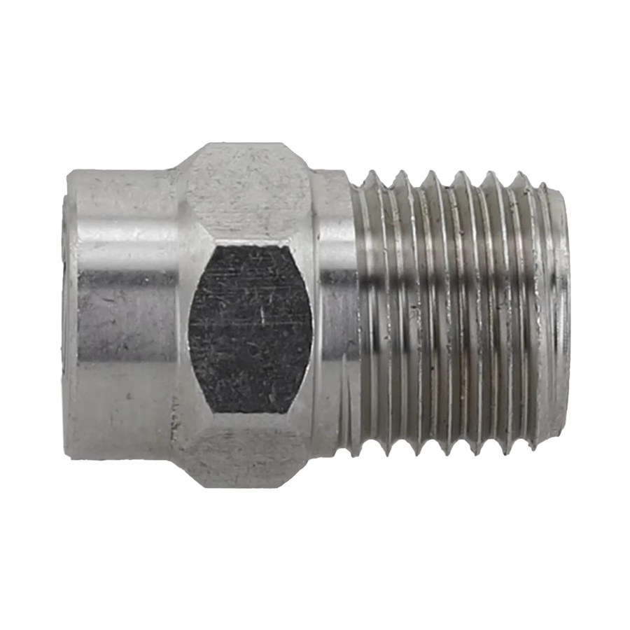 Hochdruckreiniger Sprühdüse mit 1/4 Zoll NPT Gewinde und verschiedenen Sprühwinkeln 0/15/25/40 Grad in Silber - Bild 2
