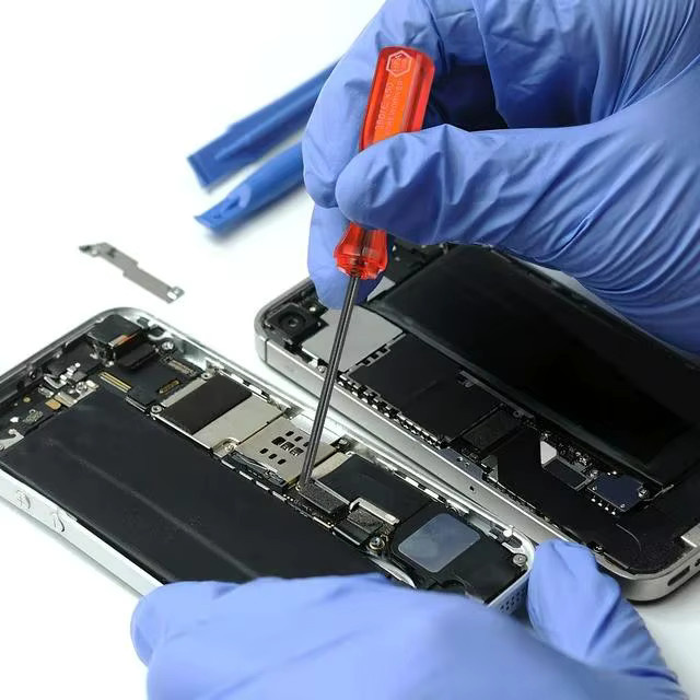 Nintendo Joycon Controller Reparaturwerkzeug Set für Switch und Oled in Orange mit Y-Tip und Tri-Wing Präzisions-Schraubendreher - Bild 3