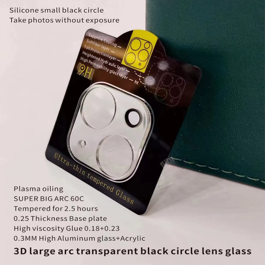 Anti-Spionage Sichtschutzfolie und Kameraschutzfolie für Apple iPhone 15, transparent - Bild 6