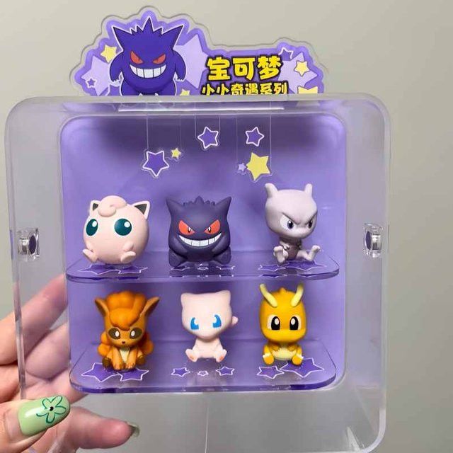 Funism Pokemon Blind Box Palmsize Wonders Serie Sammelfiguren aus PVC als süße Desktop-Ornamente - Bild 1