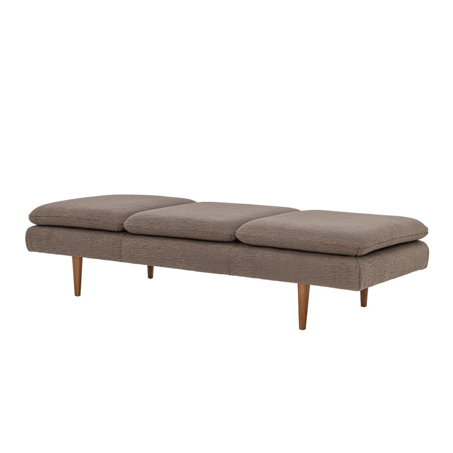Bloomingville Daybed Pione in Braun mit Polsterrahmen aus Gummibaumholz - Bild 1