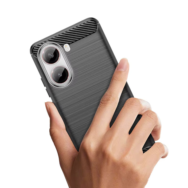 Business Luxus Ultra Dünne Carbonfaser-Schutzhülle für Xiaomi Poco X8 Pro Max X7 F8 Ultra F7 M8 M7 in Schwarz - Bild 2
