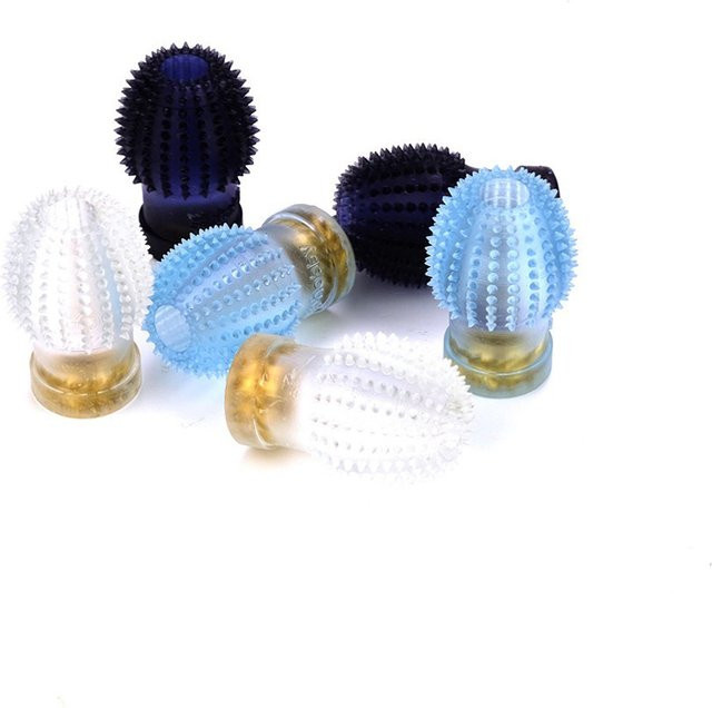 STPHOBBY Resin Mushroom Head Control Stick Grips für FPV Drone Radio Controller, 2 Stück, Mehrfarbig - Bild 1