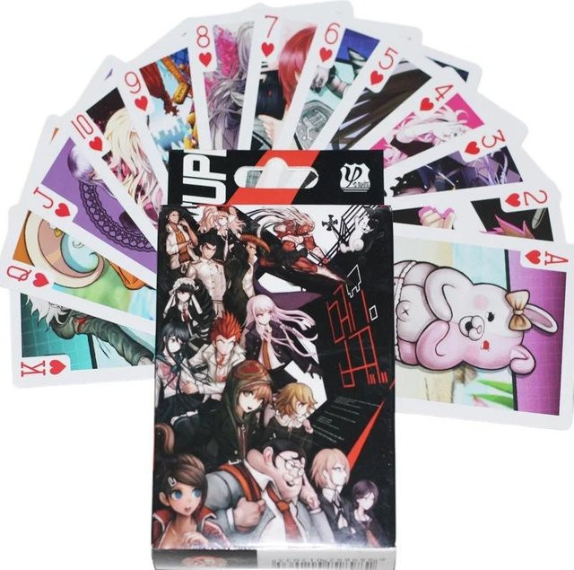 CHIC STUDIO Danganronpa Monokuma Schwarz-Weiß-Bär Pokerkarten - Bild 1