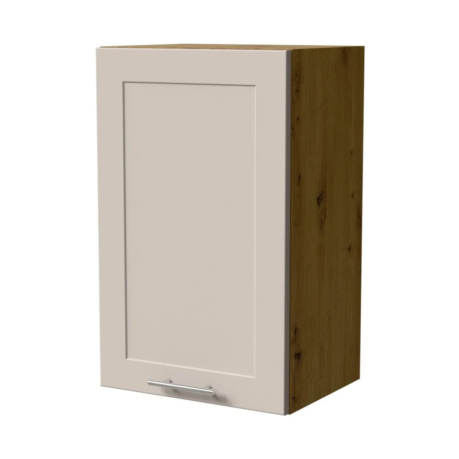 Feldmann-Wohnen Hängeschrank Oslo W2/45 Küchenschrank Eiche Artisan und Kaschmir Matt B/T/H: 45 x 32,5 x 72 cm - Bild 2