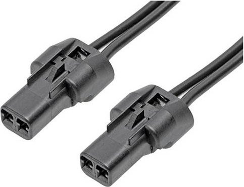 Molex Buchsengehäuse-Kabel 215310-1021 in Schwarz - Bild 1