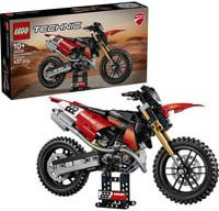LEGO Technic Ducati Desmo450 MX Factory Motorrad, Fahrzeuge, ab 10 Jahre - Bild 2