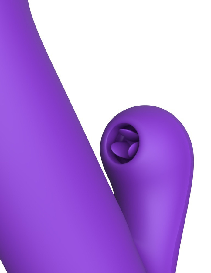 Fantasy For Her Rabbitvibrator Super Sonix Thruster mit Stoßfunktion in Purple - Bild 3