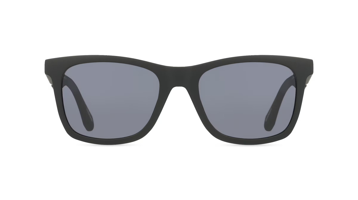 adidas Originals OR0101 Sonnenbrille, Vollrand, Eckig, Kunststoff, Unisex, schwarz, grau - Bild 1