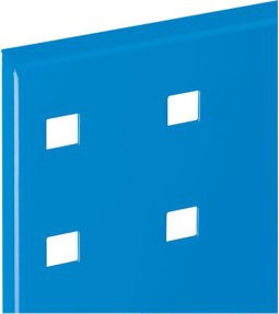 Kappes Lochplatte RasterPlan aus Stahl in Blau RAL 5012, Breite: 150 cm, Höhe: 45 cm - Bild 1