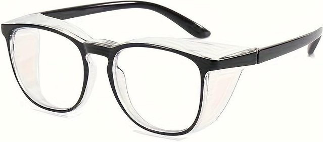 Bai Fen Bai Electronic 3C Brille, Vollrand, Square, Kunststoff, Schwarz, Unisex - Bild 1