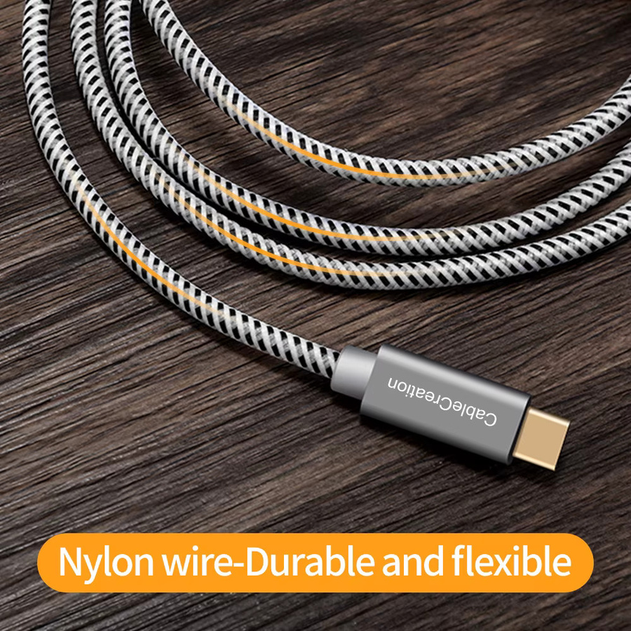 CableCreation USB C auf Micro USB Kabel mit OTG Funktion, geflochtenes Ladekabel für Schnellladung und Datenübertragung mit 480Mbps, Länge: 1 m - Bild 3