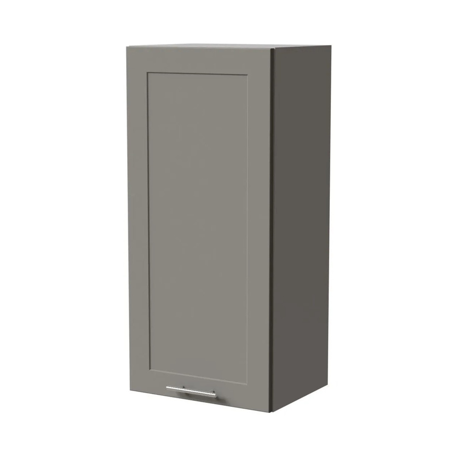 Feldmann-Wohnen Hängeschrank Oslo Küchenschrank Grau Matt B/T/H: 45 x 32,5 x 96 cm - Bild 2