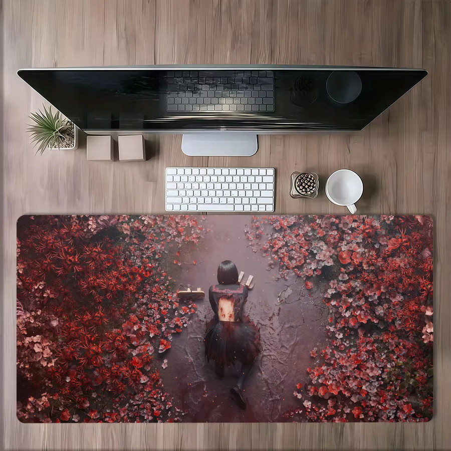 Horror Hill S-Silent Game Mouse Pad in Multicolour, rutschfestes und verdicktes Gaming-Mauspad mit festem Rand für Büro und Gaming - Bild 3