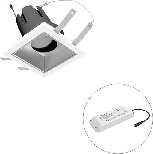 EVN LED-Deckenstrahler F03R14SM2530L55P in Weiß, quadratisch und verstellbar - Bild 1