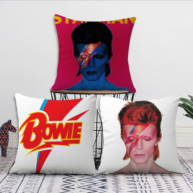 Sänger S-David B-Bowie Kissenbezug für Sofa und Dekoration - Bild 1
