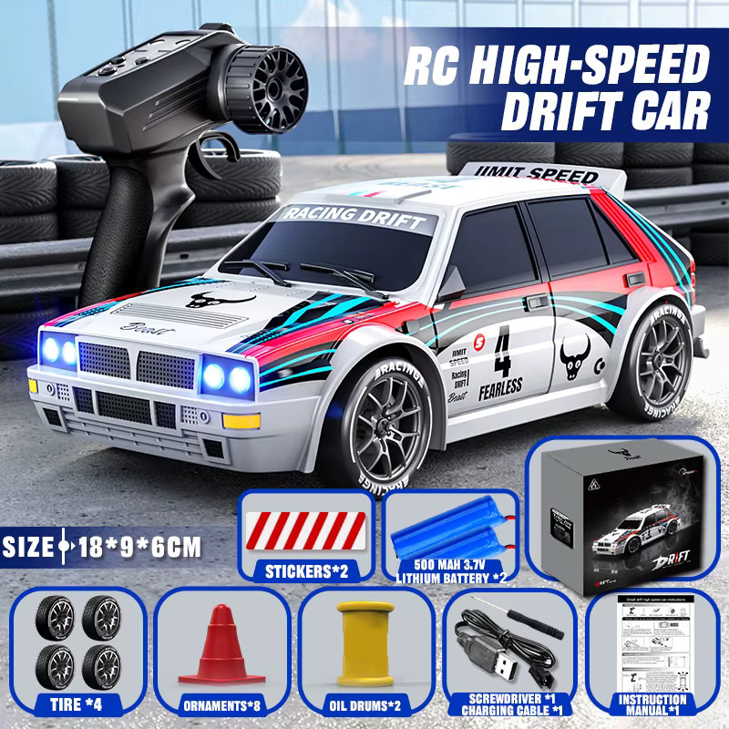 ZNLYRION 204PRO RC Drift-Auto, 1:24, mit LED-Licht, ferngesteuert - Bild 9