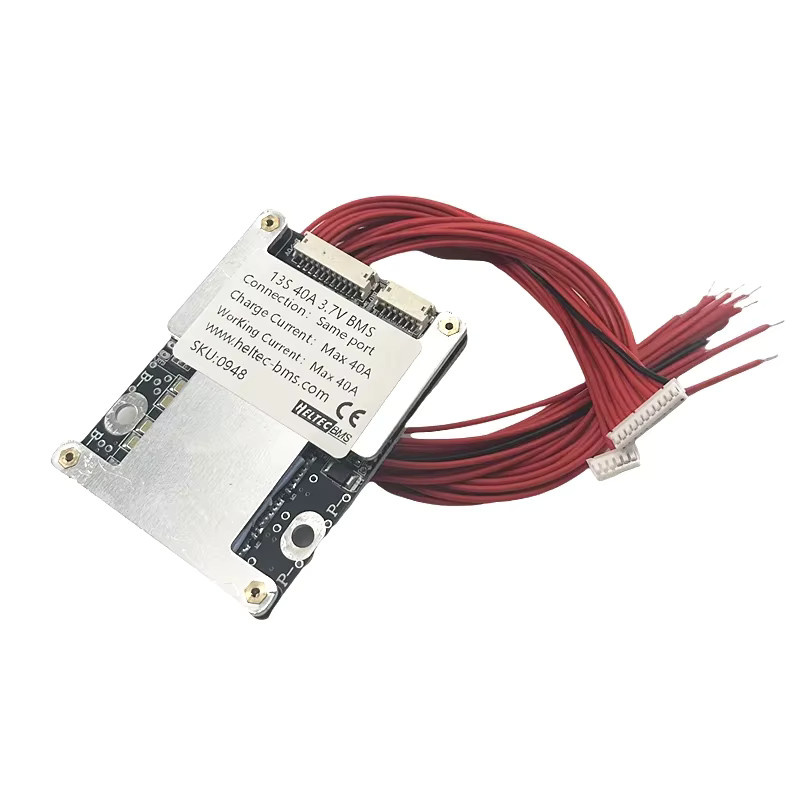 Heltecbms BMS Batteriemanagementsystem für 13s 14s 48V 52V Lithiumbatterien mit Ausgleich für Elektrofahrräder und Elektrowerkzeuge - Bild 2