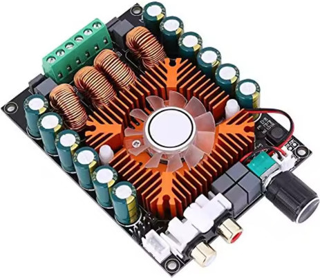 HTORBGA TDA7498E Hochleistungs-Digitalverstärkerplatinenmodul 2,0 HIFI Stereo 160W*2 DC 12V-24V - Bild 1
