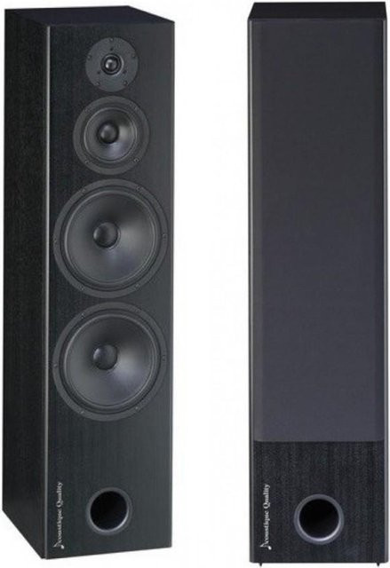 Acoustique Quality LABRADOR 26 MKIII 3-Wege-Standlautsprecher Set in Schwarzer Esche Matt mit 240W Leistung - Bild 1