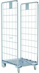 HMH nestainer Ergo 1570 S light Bockrollengehäuse in Silber, B/T: 66,7 x 80 cm, 2-seitige Nesttiefe: 18 cm - Bild 1