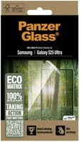 PanzerGlass ECO MATRIX Displayschutz Ultra-Wide Fit Schutzfolie für Samsung Galaxy S25 Ultra, transparent - Bild 1