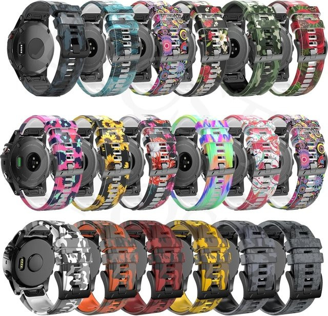 QCTOG Smartwatch Armband, Silikon, Camo, Unisex - Bild 1