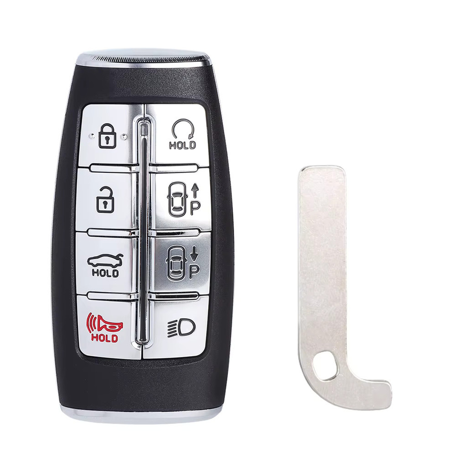 KEYECU Smart Remote Key Fob für Genesis GV70, Farbe: Schwarz, Teilenummern: 95440-AR010, 95440-AR011, 95440-AR000, 95440-AR001 - Bild 2