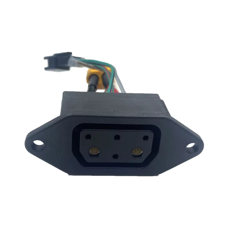 Super Soco Lithium-Batterie Stecker Ladegerät in Schwarz für TC TSX CU - Bild 2