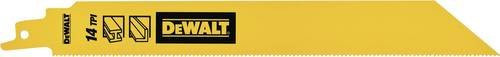 DeWalt Sägeblatt für Stichsägen BIM 1Z Metall 228 mm 5er Pack Gelb - Bild 1