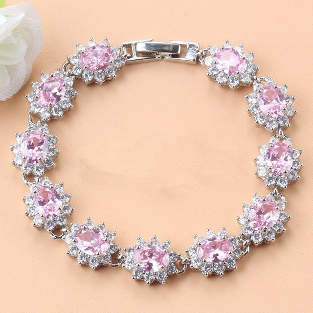 YIRAN Charm Armband, Grün, Smaragd, Damen - Bild 1