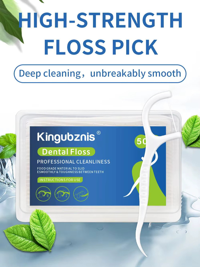Kingubznis Zahnseide-Sticks, Einweg, Unisex - Bild 4