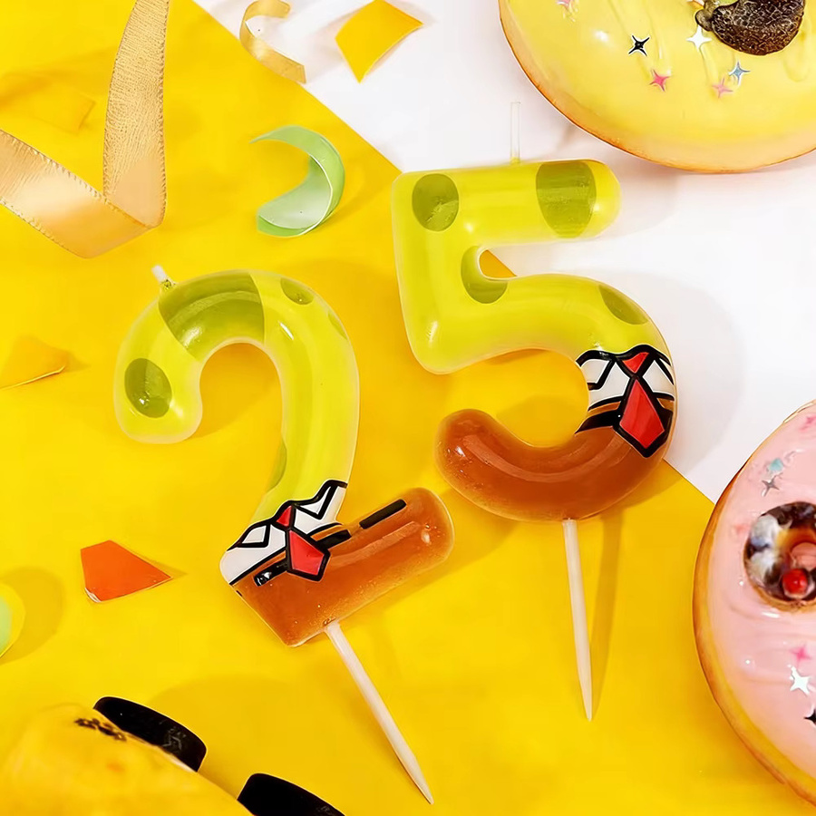 Hot Toys SpongeBob Geburtstagskerze, Tortenkerzen, Partyzubehör - Bild 2