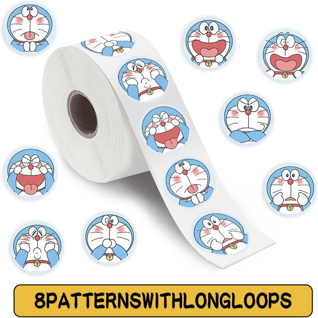 Keeppley Doraemon Anime Cartoon Aufkleber, 500 Stück - Bild 1